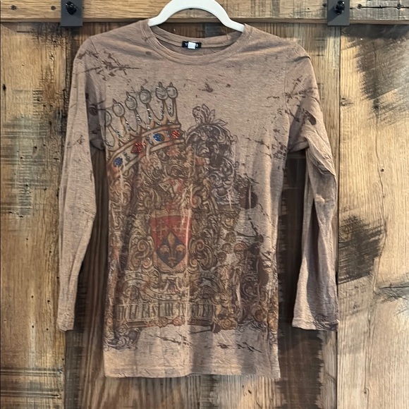 Yukiko Tops - Yukiko Brown Knit Top